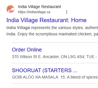 SEO search result preview